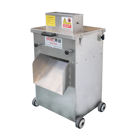 Машина для резки курицы и рыбы с мягкой костью